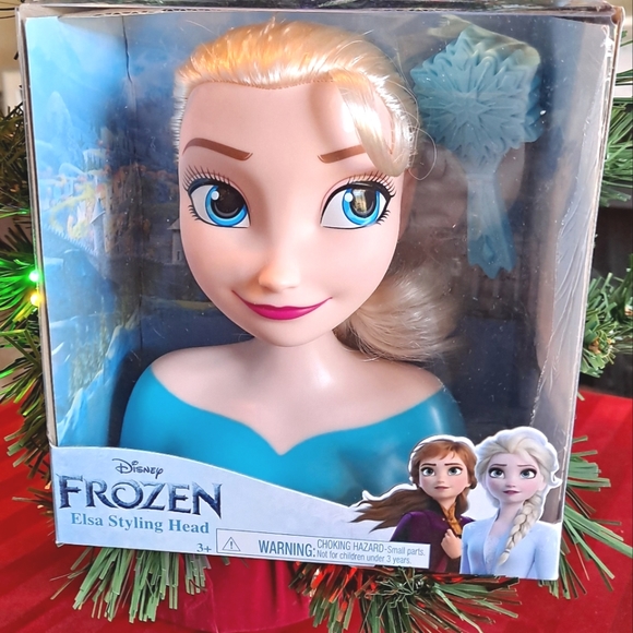 DISNEY FROZEN Elsa Styling Head - Picture 3 of 4